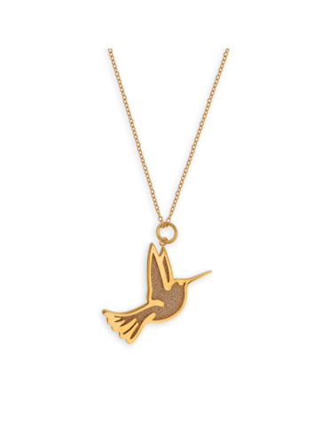 Collier Acier Colibri