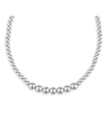 Collier Argent Rhodié Chute...