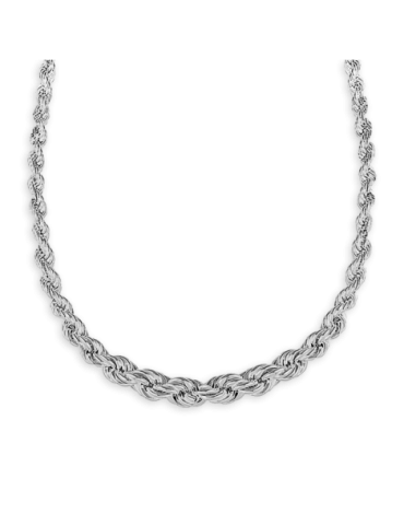 Collier Argent Rhodié Chute...
