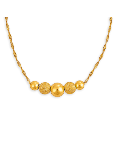 Collier Or 9 carats Chute...