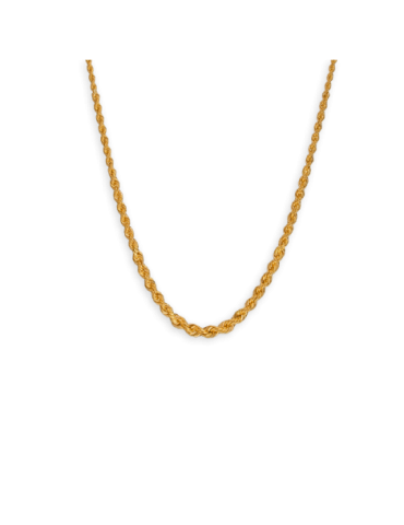 Collier Or 18 carats Chute...