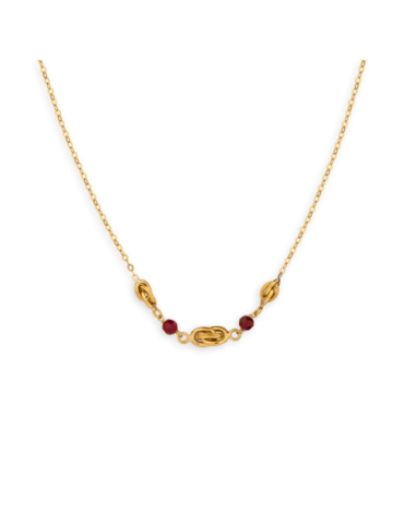 Collier Or 18 carats Nœud...