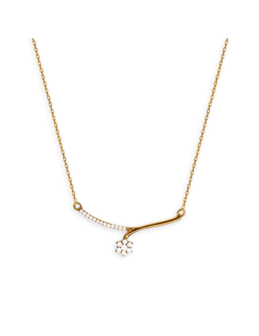 Collier Or 18 carats Feur...