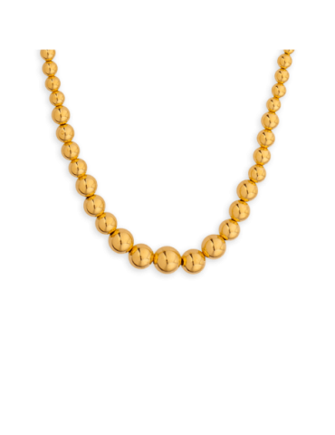 Collier Or 18 carats Grain...