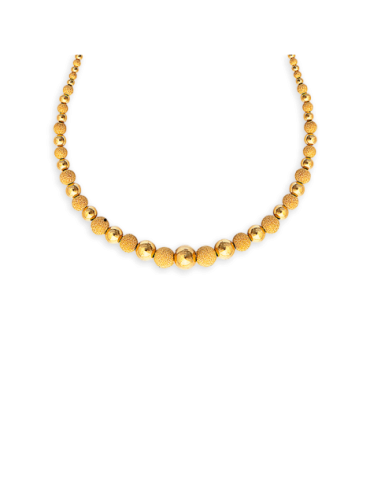 Collier Or 18 carats Chute...