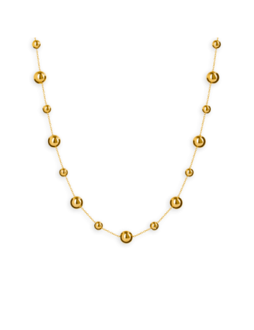 Collier Or 18 carats Grain...