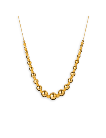 Collier Or 18 carats Grain...