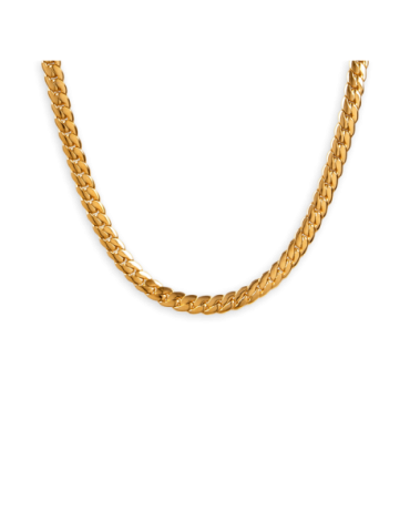 Collier Plaqué Or Maille...