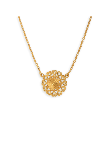 Collier Plaqué Or Chapeau