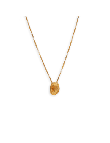 Collier Plaqué Or Casque...