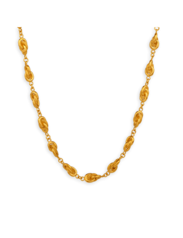 Collier Plaqué Or Maille...