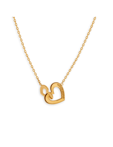 Collier Plaqué Or Cœur...