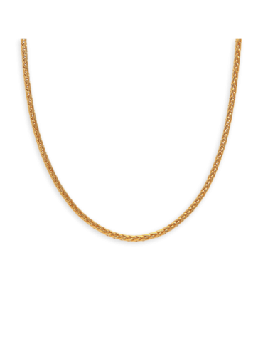 Collier Plaqué Or Maille...