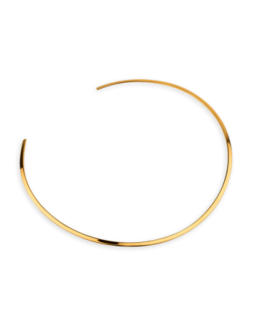 Collier Plaqué Or Rigide...