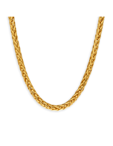 Collier Plaqué Or Maille...