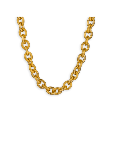 Collier Plaqué Or Maille...