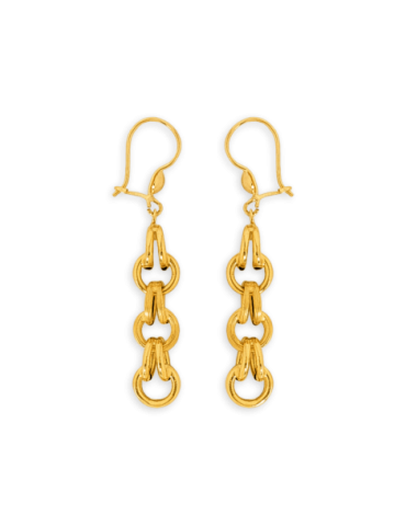 Boucles D'oreilles Or 18...