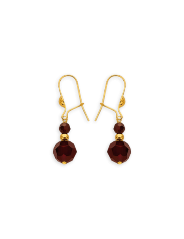 Boucles D'oreilles Or 18...