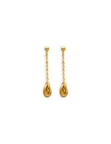Boucles D'oreilles Or 18...