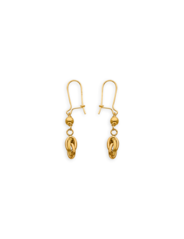 Boucles D'oreilles Or 18...