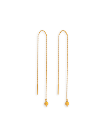 Boucles D'oreilles Or 18...