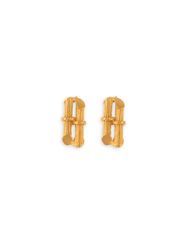 Boucles D'oreilles Puces Canne