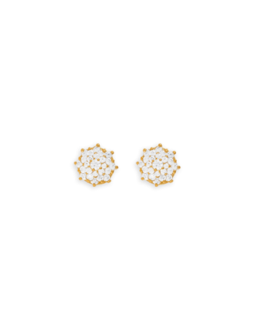 Boucles D'oreilles Puces Chou