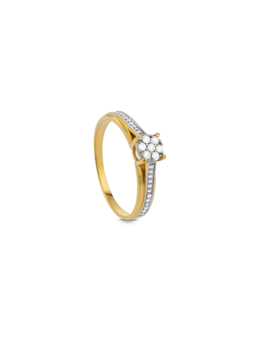 Bague Or 18 carats Diamants...