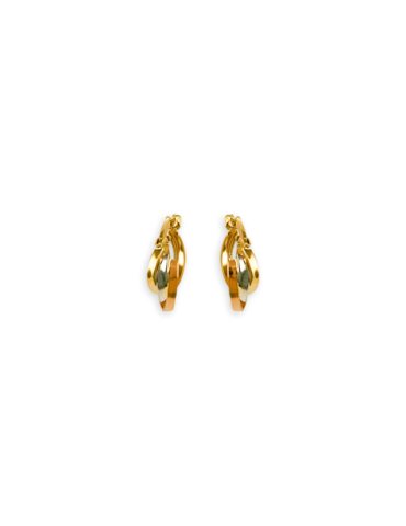 Créoles Or 9 carats Fantaisie