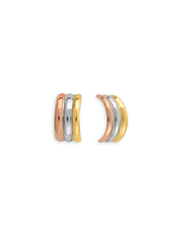 Créoles Or 9 carats Fantaisie