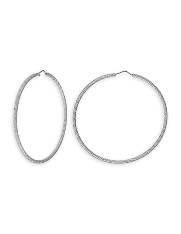 Créoles Argent Fantaisie
