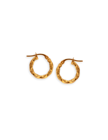 Créoles Or 9 carats Lisses
