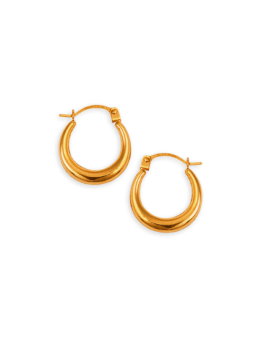 Créoles Or 9 carats Lisses