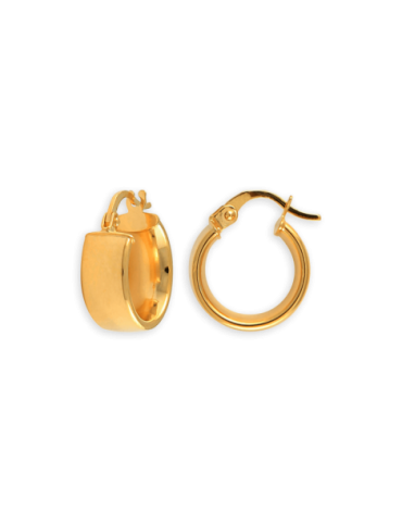 Créoles Or 9 carats Larges...