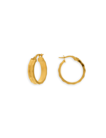 Créoles Or 9 carats Diamantées