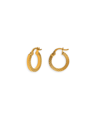 Créoles Or 9 carats Fantaisie