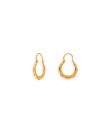 Créoles Or 9 carats Estampées