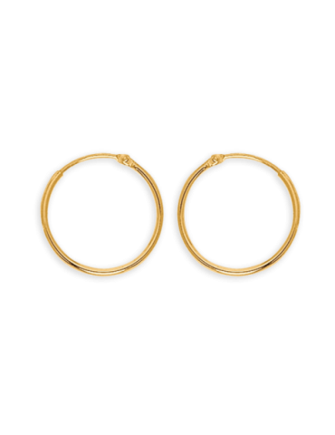 Créoles Or 9 carats