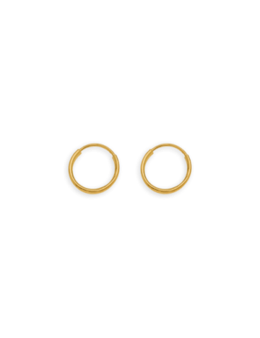 Créoles Or 9 carats Flexibles