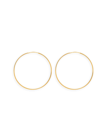 Créoles Or 9 carats Flexibles