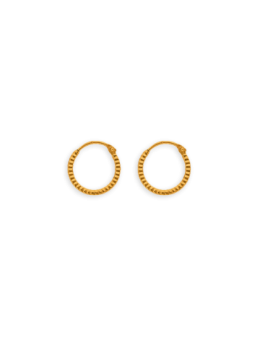 Créoles Or 9 carats Flexibles