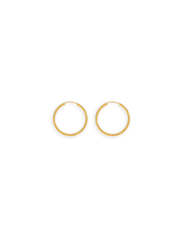 Créoles Or 9 carats Flexibles