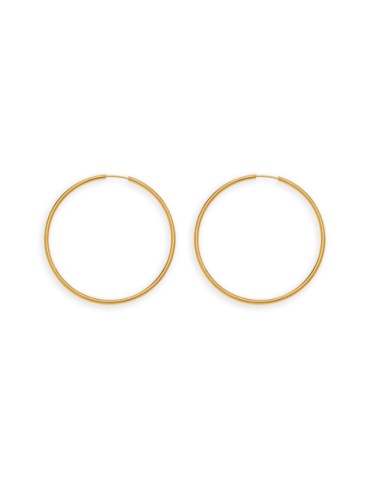 Créoles Or 9 carats Flexibles