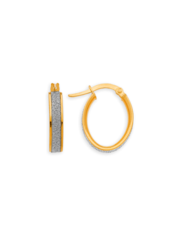 Créoles Or 9 carats Ovales