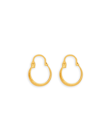 Créoles Or 18 carats Fantaisie