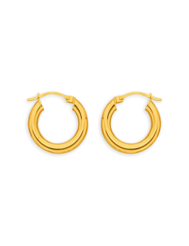 Créoles Or 9 carats