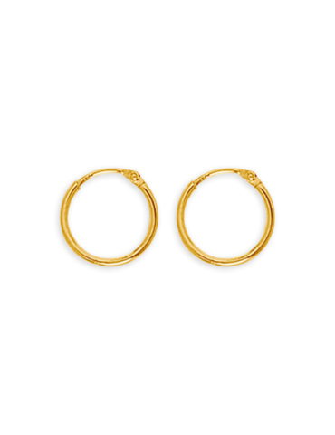 Créoles Or 9 carats