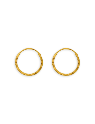 Créoles Or 9 carats
