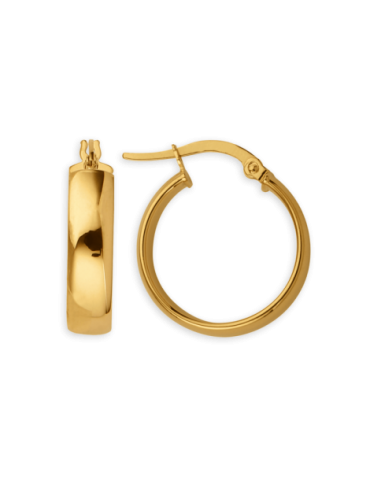 Créoles Or 18 carats Tube...