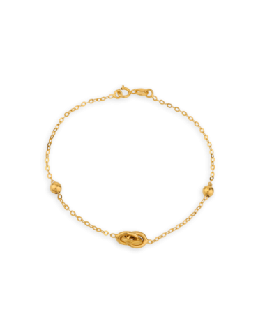 Bracelet Or 18 carats Nœud...
